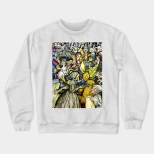 The Elf Mound - Arthur Rackham Crewneck Sweatshirt